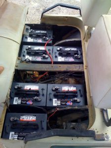 golf cart batteries that are dead
