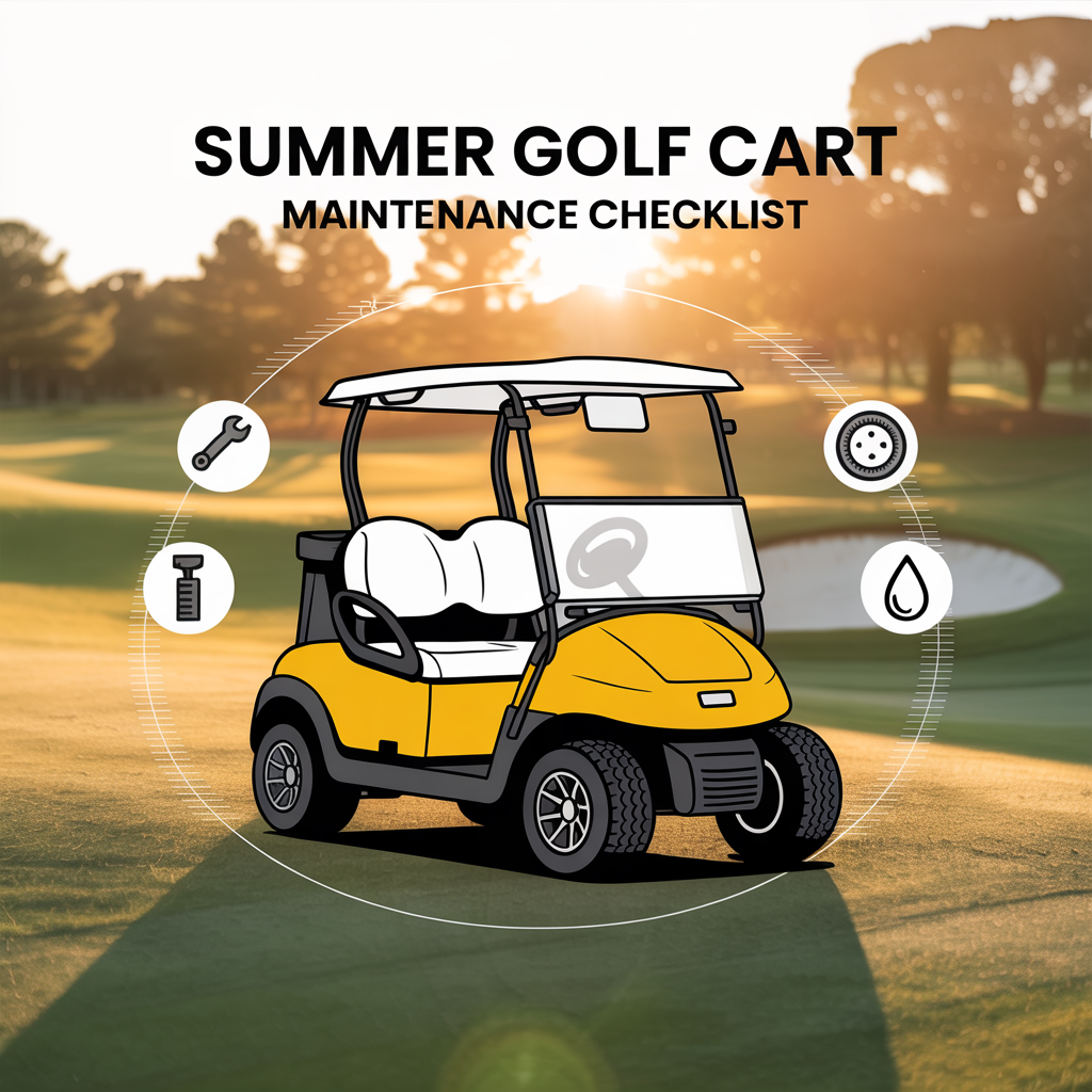 summer golf cart maintenance checklist
